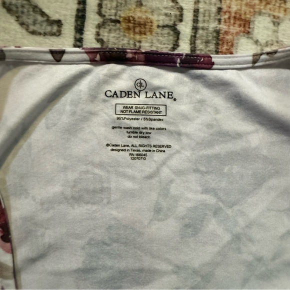 Caden Lane Floral Patterned Garment - Picture 2 of 3